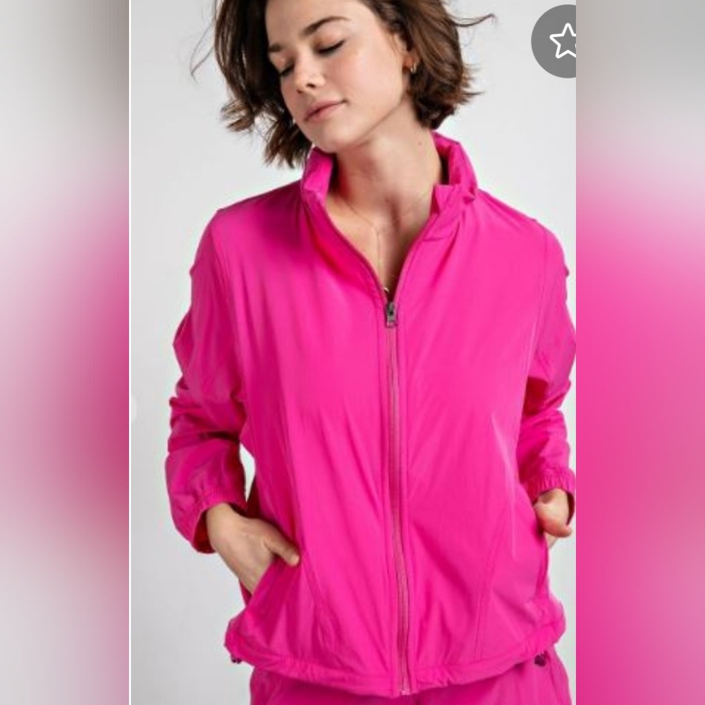 Athletic Jacket w/ Removable Hood